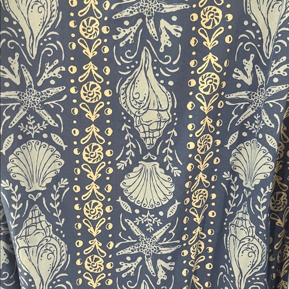 J. Crew shell print dress tall - Picture 10 of 11